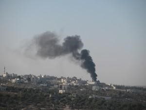 e-waste burning in the air of Idhna village